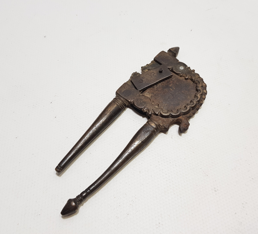 OSMANLI DÖNEMİ 1800 BAŞLARI ÜZERİ İŞLEMELİ ÇOK NADİR SÜNNETÇİ MAKASI