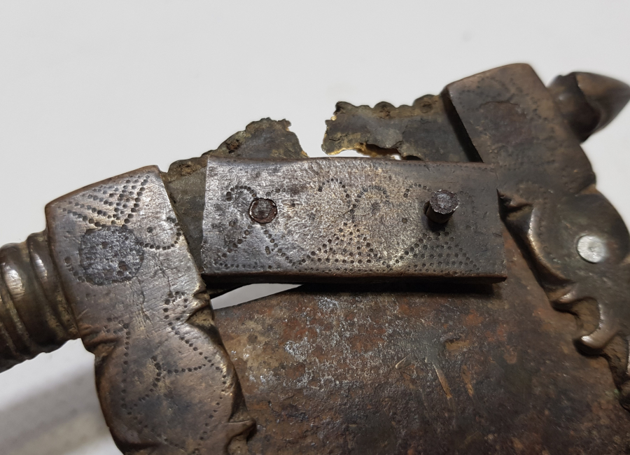 OSMANLI DÖNEMİ 1800 BAŞLARI ÜZERİ İŞLEMELİ ÇOK NADİR SÜNNETÇİ MAKASI