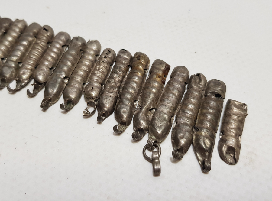 OSMANLI DÖNEMİ ERMENİ İŞİ GÜMÜŞ GIDIKLIK PARÇALARI