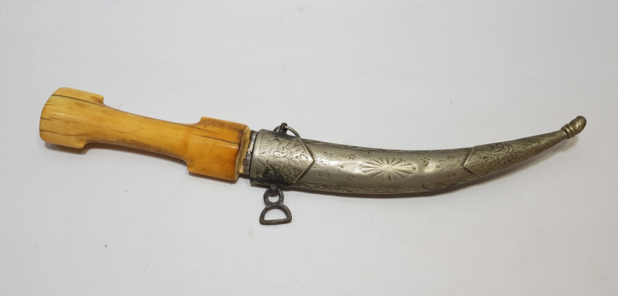 OSMANLI DÖNEMİ MORS DİŞLİ SEYMEN KAMASI