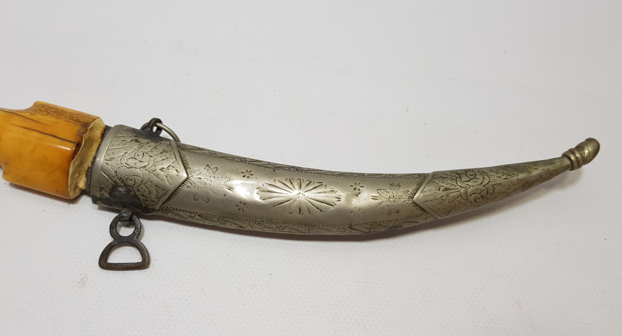 OSMANLI DÖNEMİ MORS DİŞLİ SEYMEN KAMASI