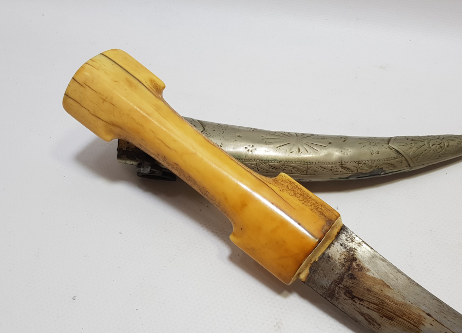 OSMANLI DÖNEMİ MORS DİŞLİ SEYMEN KAMASI