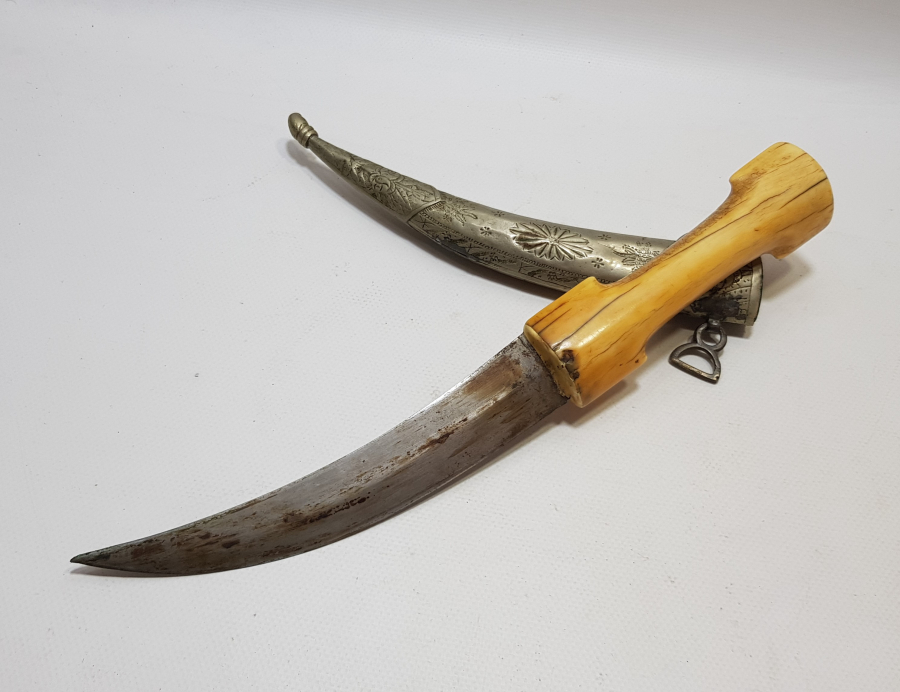 OSMANLI DÖNEMİ MORS DİŞLİ SEYMEN KAMASI