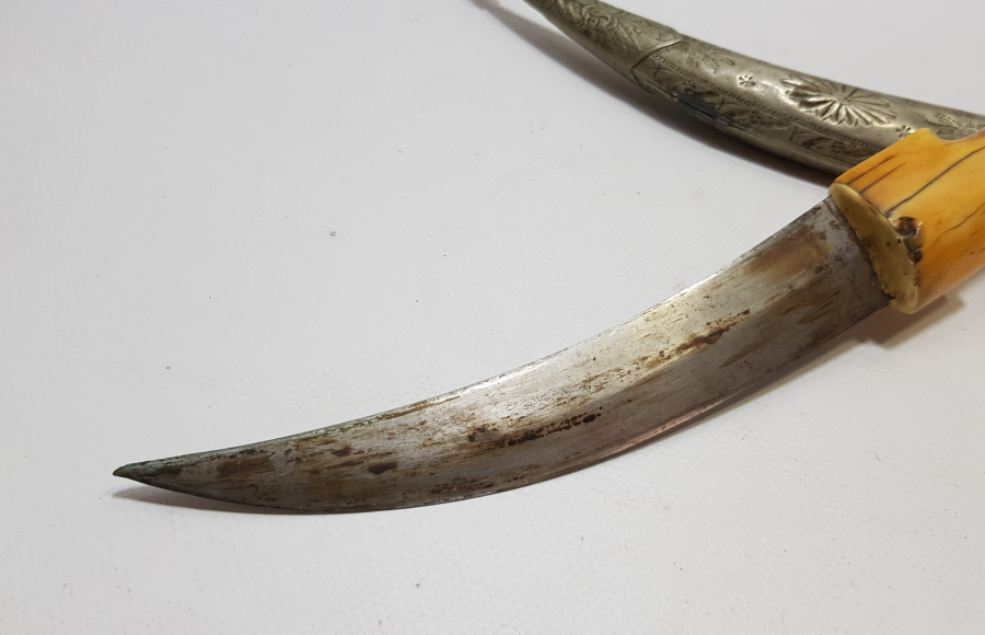 OSMANLI DÖNEMİ MORS DİŞLİ SEYMEN KAMASI