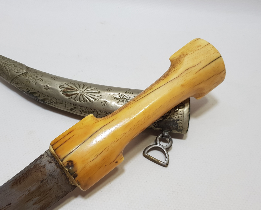 OSMANLI DÖNEMİ MORS DİŞLİ SEYMEN KAMASI