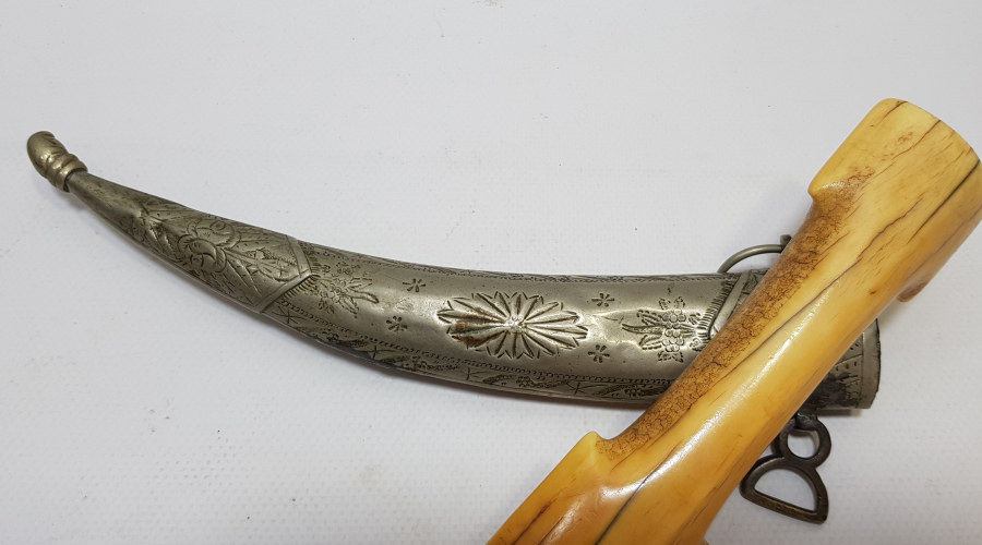 OSMANLI DÖNEMİ MORS DİŞLİ SEYMEN KAMASI