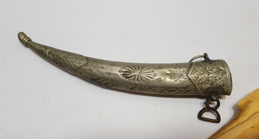 OSMANLI DÖNEMİ MORS DİŞLİ SEYMEN KAMASI