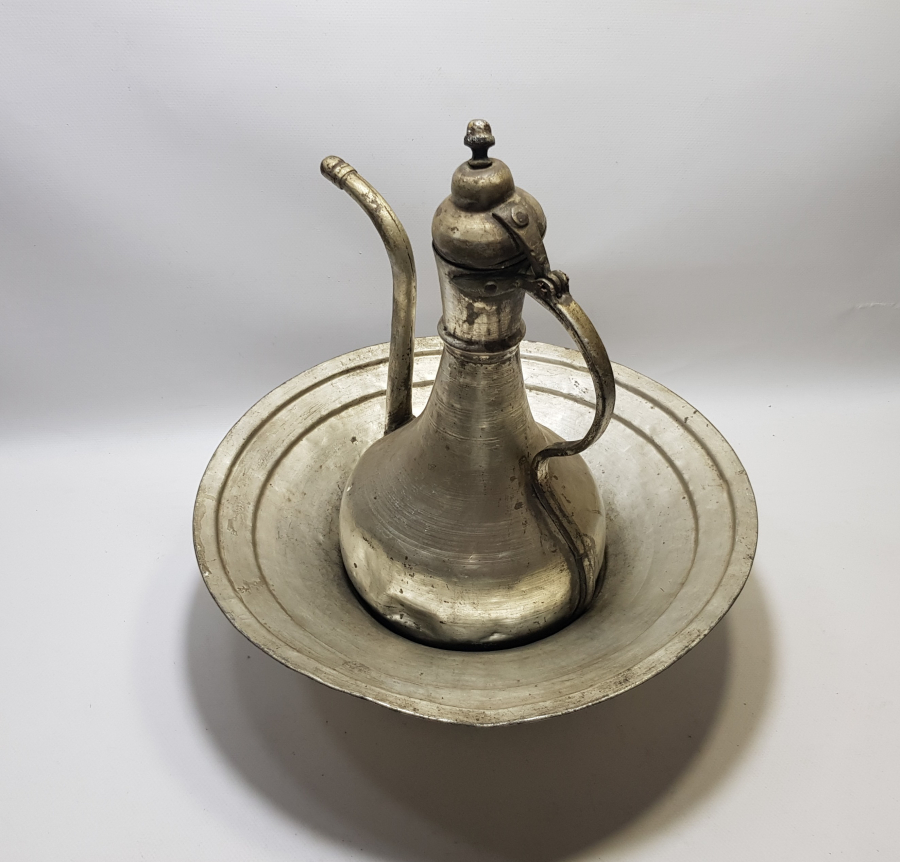 OSMANLI DÖNEMİ TEKKE İŞİ MEVLEVİ LEĞEN İBRİK TAKIMI