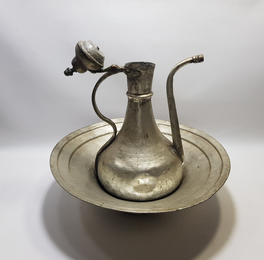 OSMANLI DÖNEMİ TEKKE İŞİ MEVLEVİ LEĞEN İBRİK TAKIMI