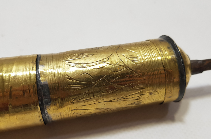 OSMANLI DÖNEMİ ÜZERİ İŞLEMELİ BOSNA KAHVE DEĞİRMENİ