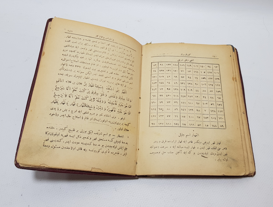 OSMANLICA NADİR BÜYÜ KİTABI: KENZ-ÜL HAVAS