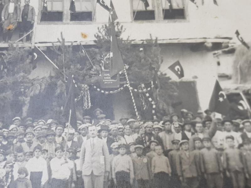 KÜTAHYA DUMLUPINAR KARAAĞAÇ KÖYÜ CUMHURİYET BAYRAMI KUTLAMALARI 2 ADET BÜYÜK FOTO