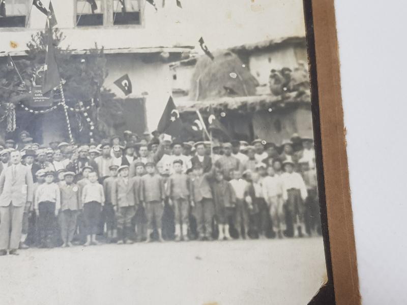 KÜTAHYA DUMLUPINAR KARAAĞAÇ KÖYÜ CUMHURİYET BAYRAMI KUTLAMALARI 2 ADET BÜYÜK FOTO