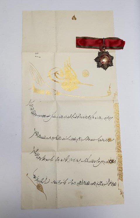 OSMANLI DÖNEMİ 3. DERECE MECİDİ NİŞANI