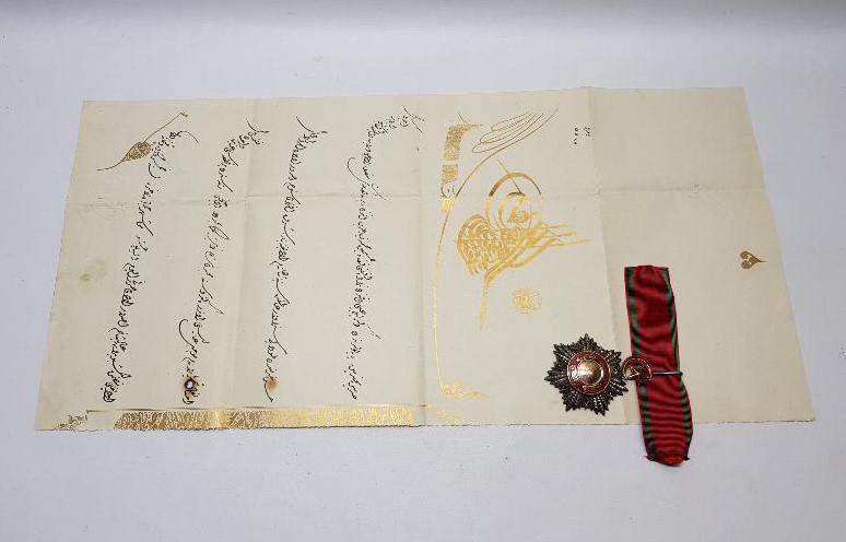 OSMANLI DÖNEMİ 3. DERECE MECİDİ NİŞANI