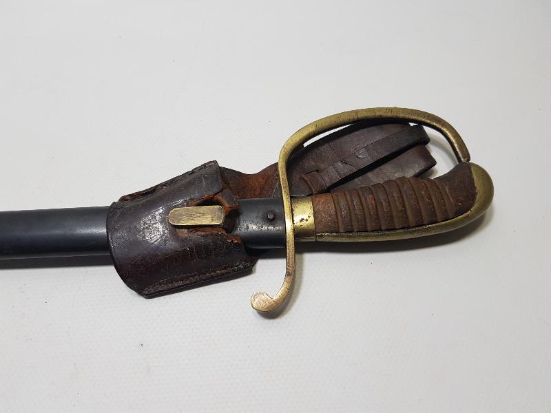 OSMANLI DÖNEMİ ALLAH BİZİMLE YAZILI TOPÇU SUBAY KILICI