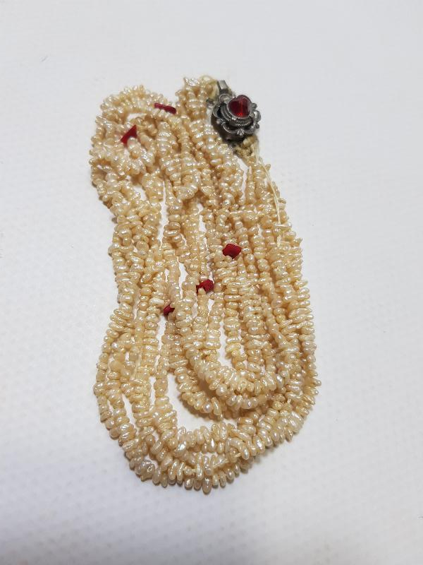 OSMANLI DÖNEMİ MERCAN TAŞLI KUM İNCİ