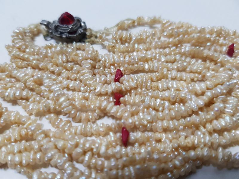 OSMANLI DÖNEMİ MERCAN TAŞLI KUM İNCİ