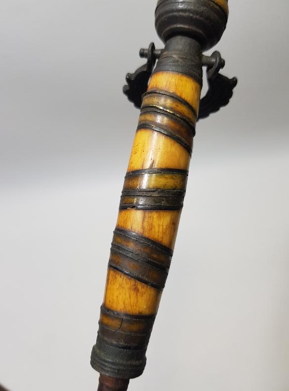 OSMANLI DÖNEMİ MORS DİŞİ SAPLI ÇOK NADİR PİŞTOV HARBİSİ