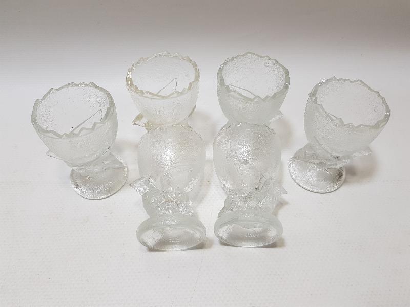 ANTİKA CAM YUMURTALIK TAKIMI