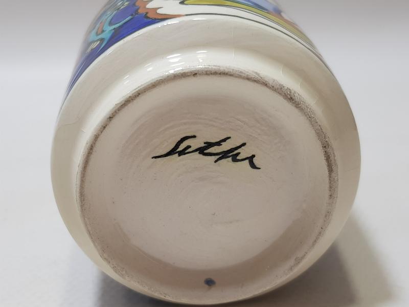 MEŞHUR KÜTAHYA SERAMİK USTASI SITKI İMZALI BARDAK