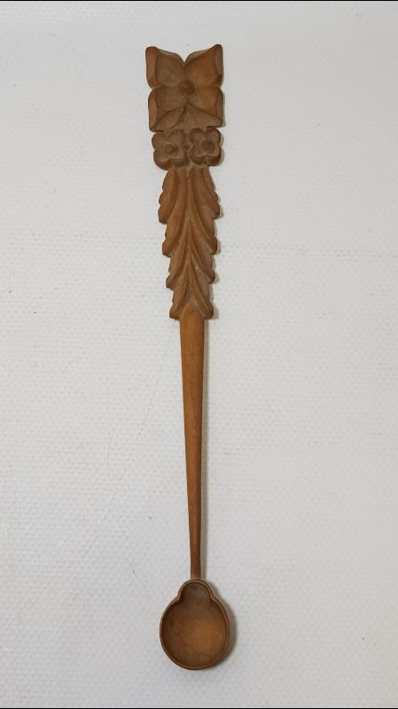 OSMANLI DÖNEMİ AHŞAP ŞİFA KAŞIĞI