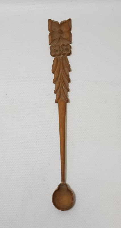 OSMANLI DÖNEMİ AHŞAP ŞİFA KAŞIĞI