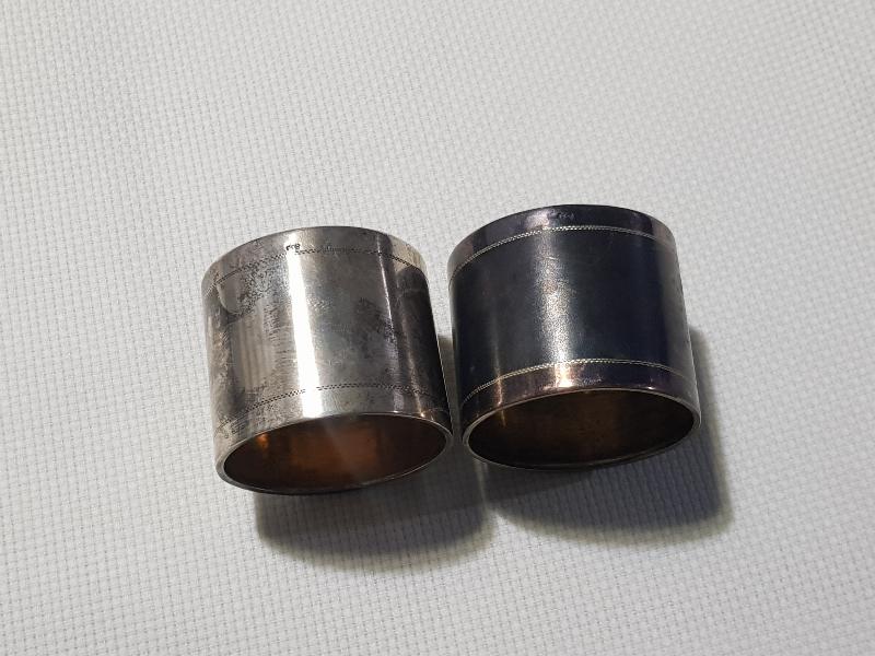 OSMANLI DÖNEMİ BİR ÇİFT AYASOFYA CAMİİ RESİMLİ NADİR GÜMÜŞ PEÇETELİK