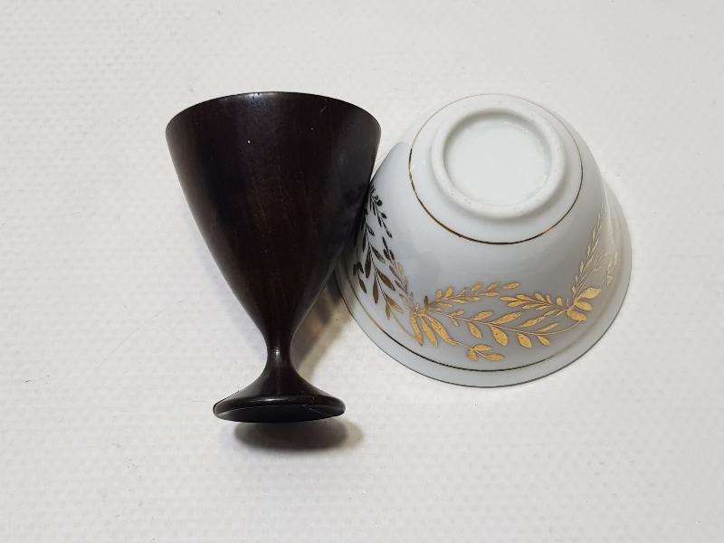 OSMANLI DÖNEMİ KAHVE FİNCANI VE MARAŞ İŞİ KAHVE FİNCANI ZARFI