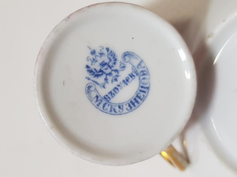 OSMANLI DÖNEMİ RUS DAMGALI KAHVE FİNCANI