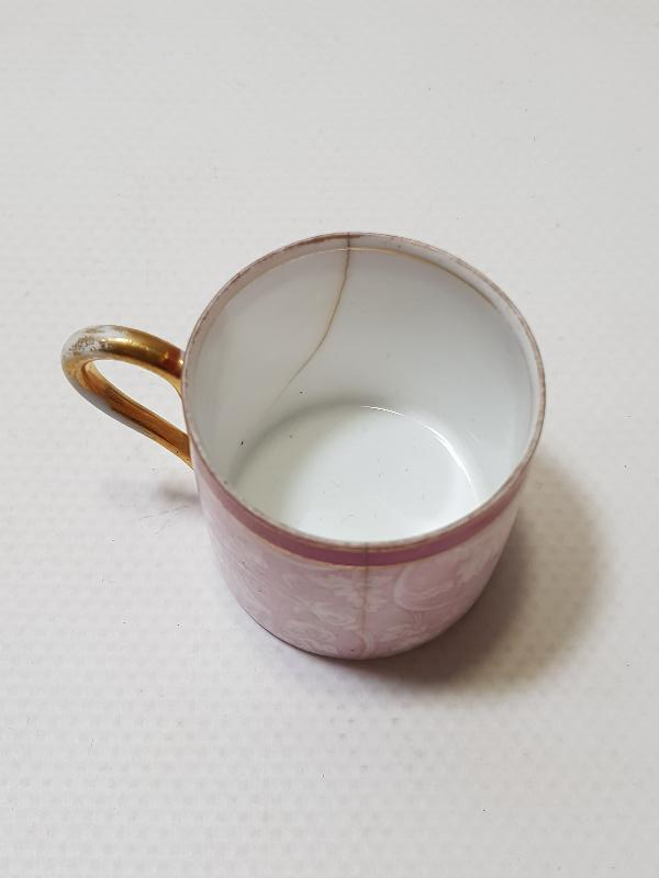 OSMANLI DÖNEMİ RUS DAMGALI KAHVE FİNCANI