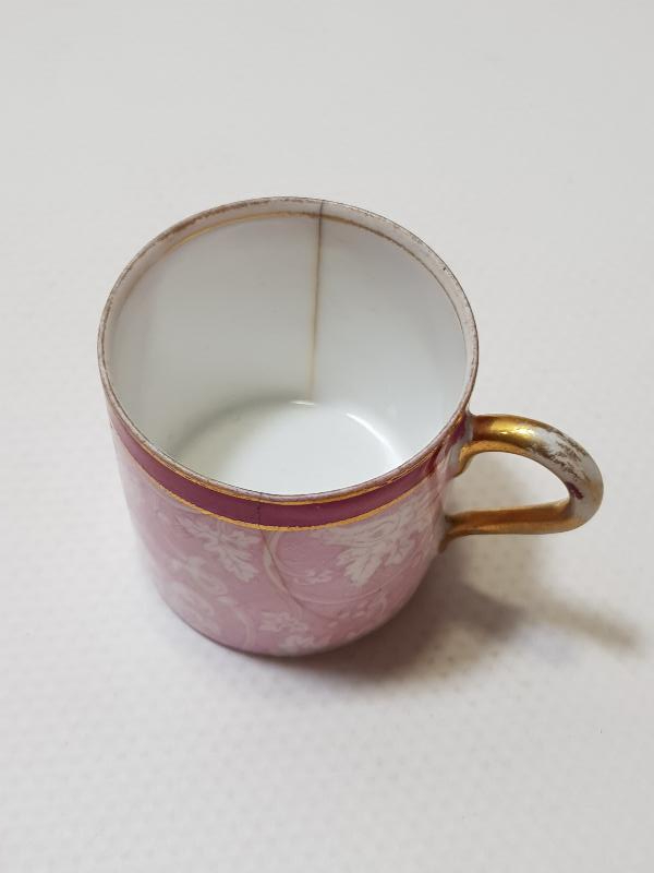 OSMANLI DÖNEMİ RUS DAMGALI KAHVE FİNCANI