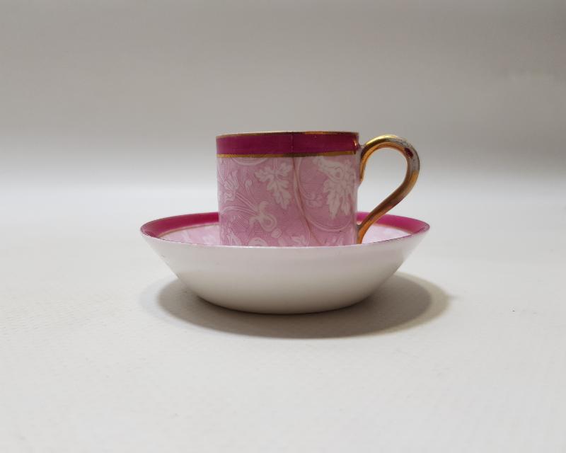 OSMANLI DÖNEMİ RUS DAMGALI KAHVE FİNCANI