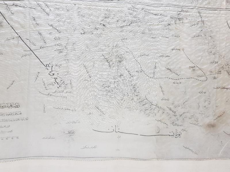 OSMANLI-YUNAN MUHAREBESİ HATIRASI ÇOK NADİR İPEK MENDİL