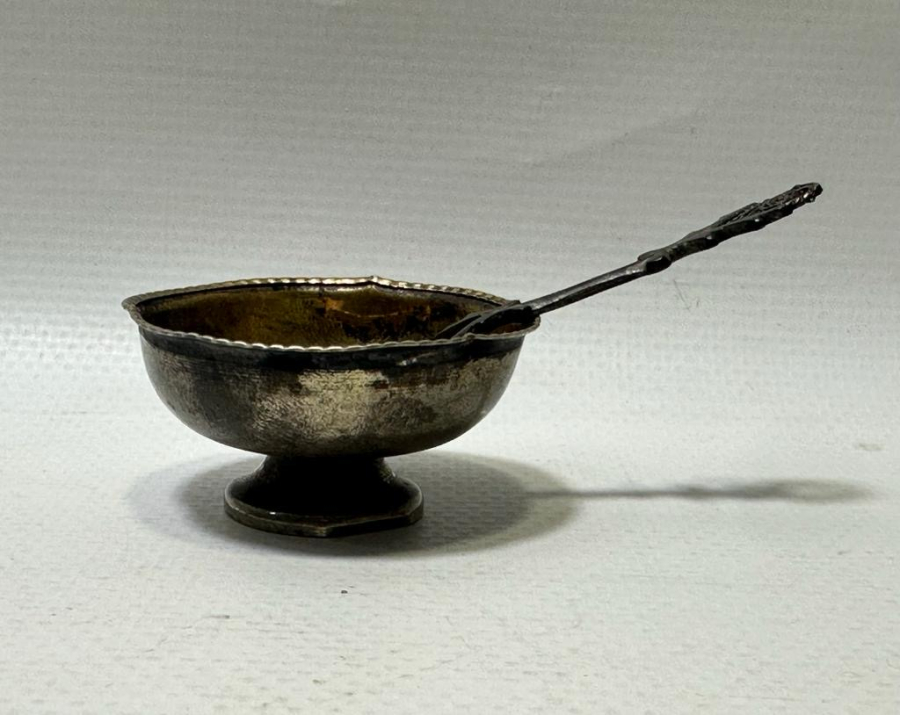 ANTİKA GÜMÜŞ HAVYARLIK