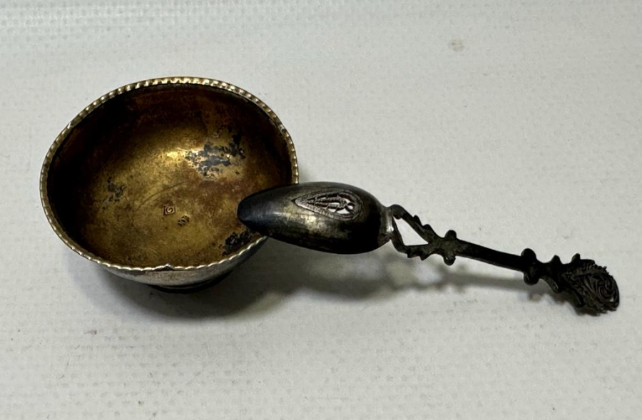 ANTİKA GÜMÜŞ HAVYARLIK