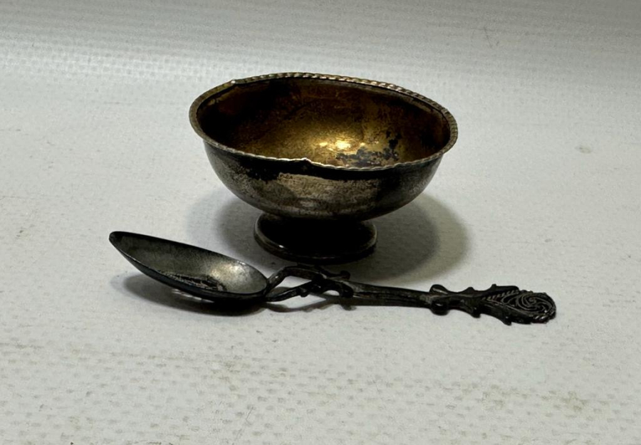 ANTİKA GÜMÜŞ HAVYARLIK