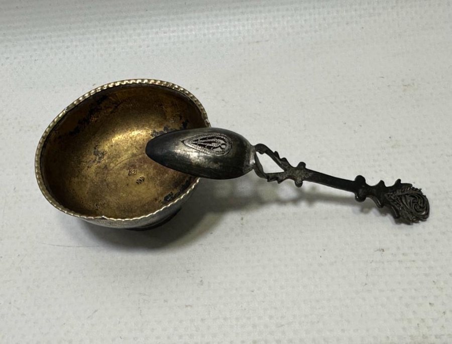 ANTİKA GÜMÜŞ HAVYARLIK