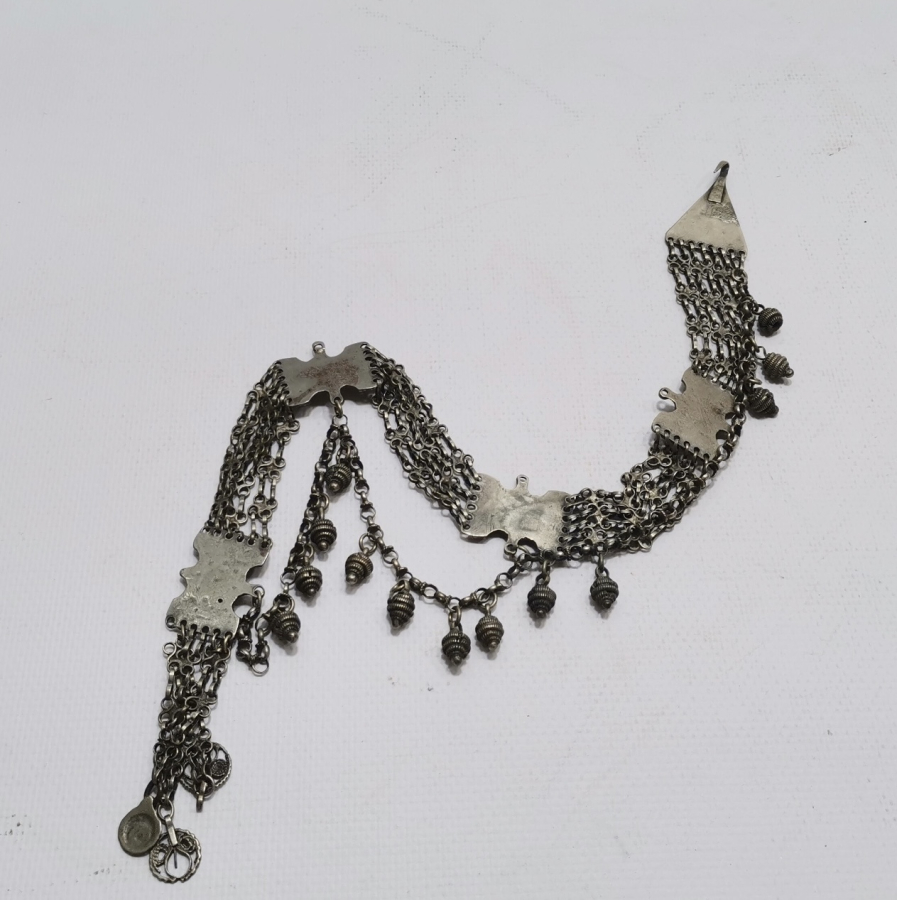 ÖZEL YAPIM ÇİFTLİ MODEL GÜMÜŞ KOLYE