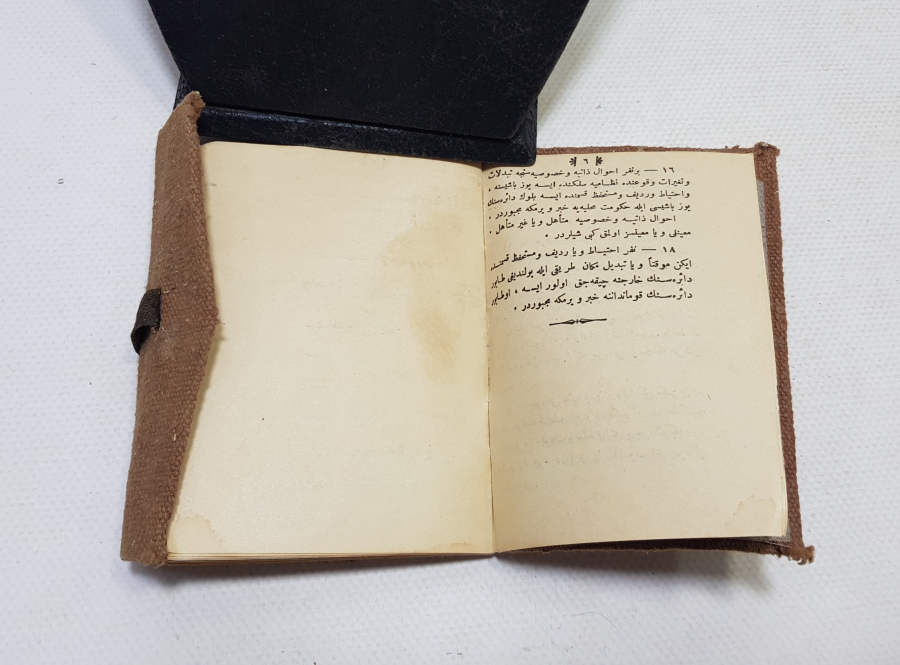 1. DÜNYA SAVAŞI DÖNEMİ ÇOK NADİR ASKER CÜZDANI