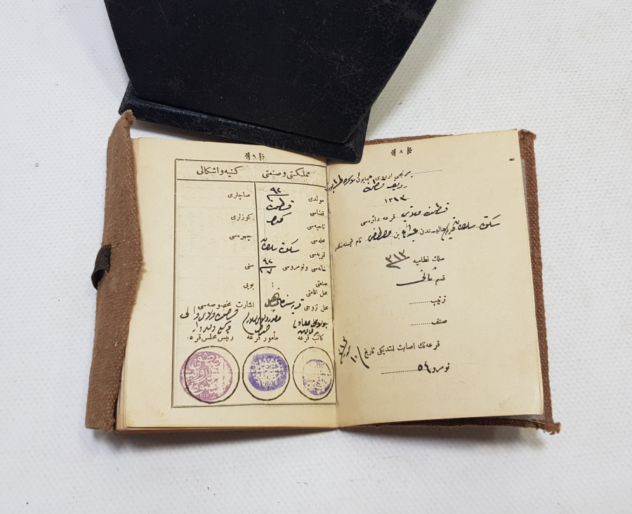 1. DÜNYA SAVAŞI DÖNEMİ ÇOK NADİR ASKER CÜZDANI