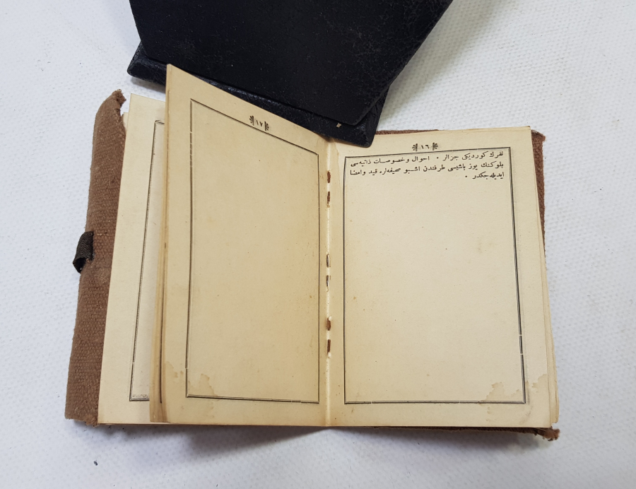 1. DÜNYA SAVAŞI DÖNEMİ ÇOK NADİR ASKER CÜZDANI