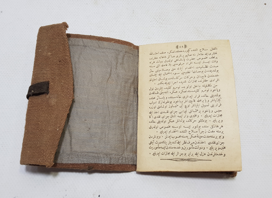 1. DÜNYA SAVAŞI DÖNEMİ ÇOK NADİR ASKER CÜZDANI