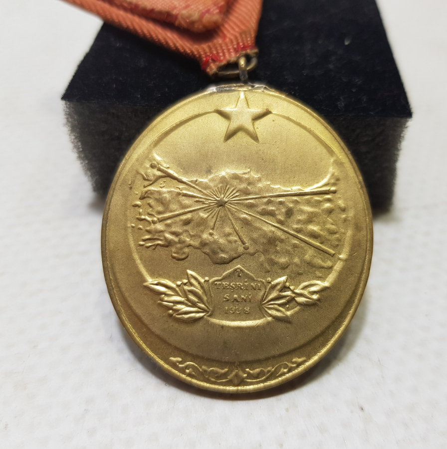 ORJİNAL ASKISIYLA ÇİLKONDİSYONDA İSTİKLAL SAVAŞI MADALYASI - İSTİKLAL MADALYASI