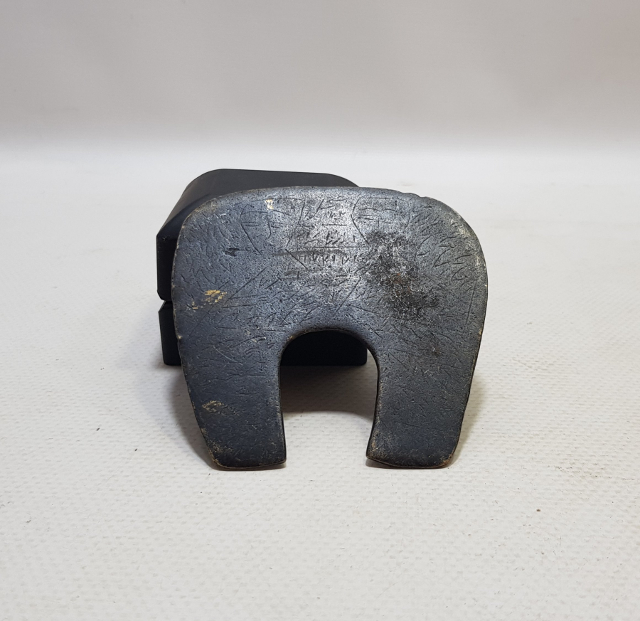 OSMANLI DÖNEMİ NAL FORMUNDA YAPILMIŞ ÇOK NADİR EL KAZIMA AT SÜVARİ TILSIMI