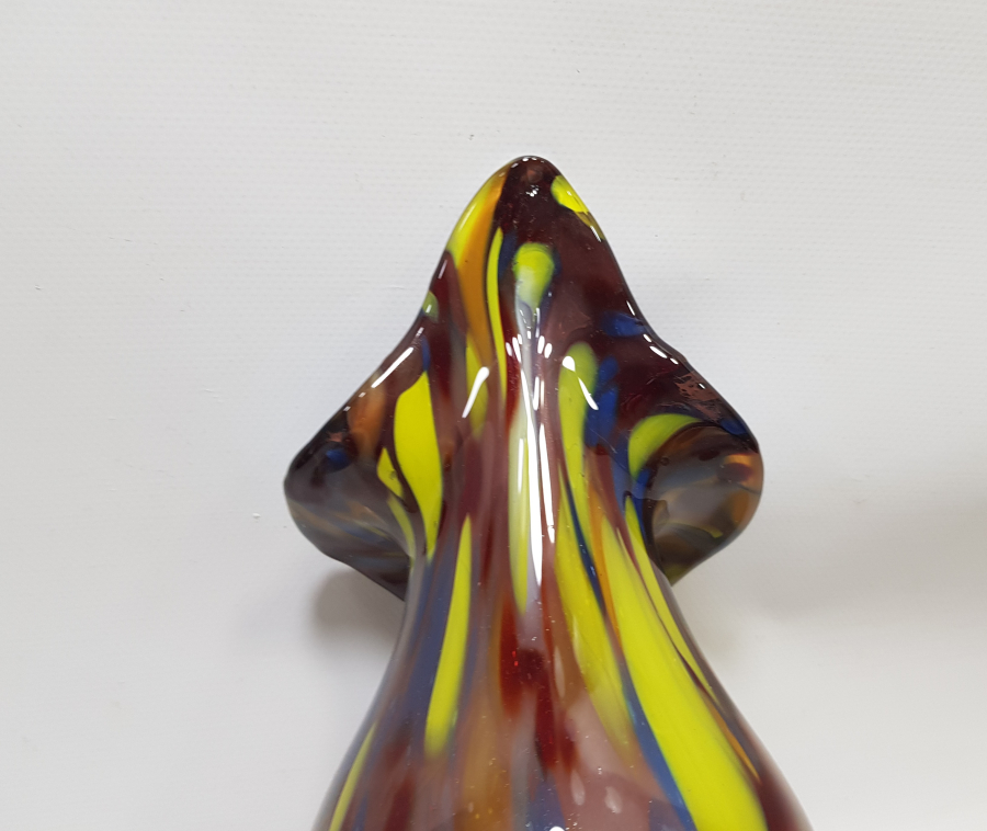 SANATÇI İŞİ ÖZEL YAPIM ANTİKA MURANO VAZO