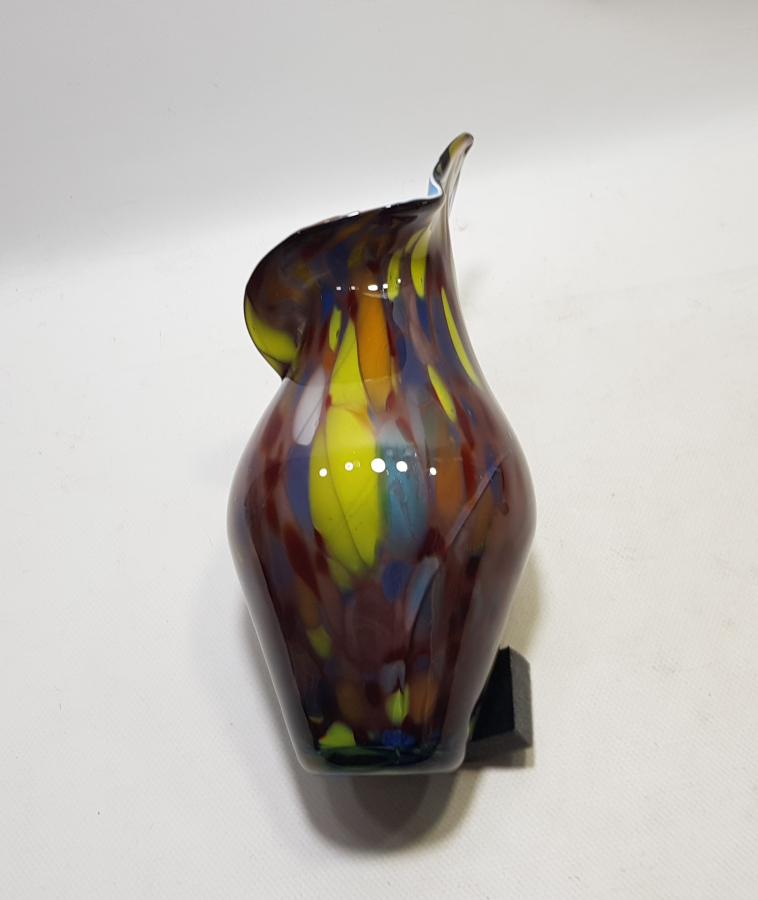 SANATÇI İŞİ ÖZEL YAPIM ANTİKA MURANO VAZO