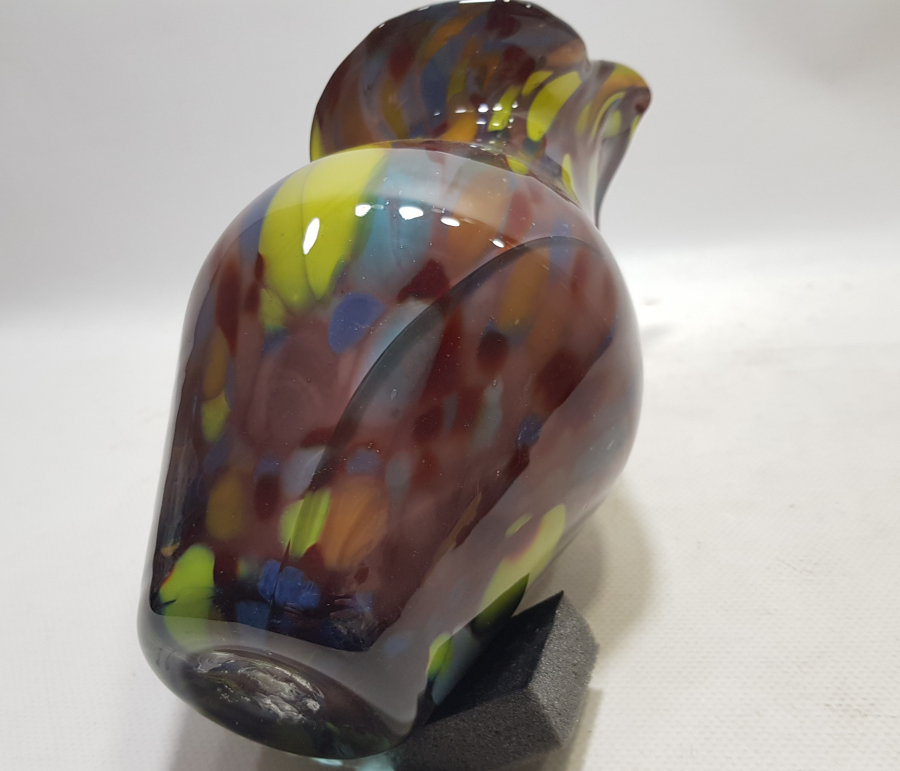 SANATÇI İŞİ ÖZEL YAPIM ANTİKA MURANO VAZO