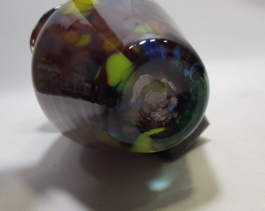 SANATÇI İŞİ ÖZEL YAPIM ANTİKA MURANO VAZO