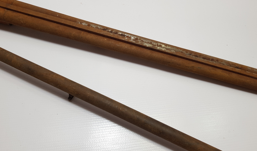 İKİ ADET ANTİKA TÜFEK NAMLUSU